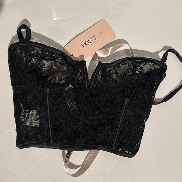 House of CB Tops - NWT House of CB Lace Bustier